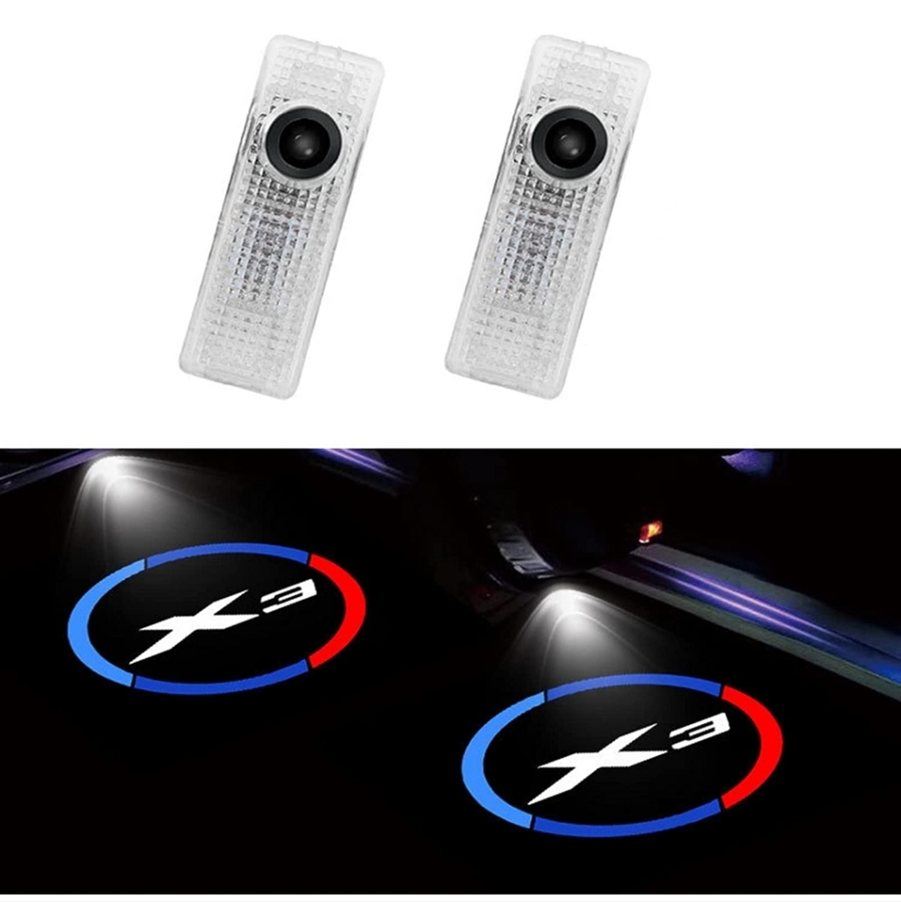 2 BMW X3 car door projection lights